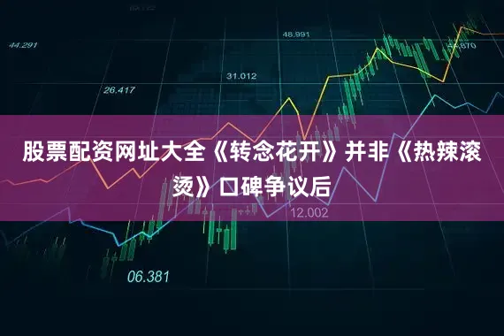 股票配资网址大全《转念花开》并非《热辣滚烫》口碑争议后